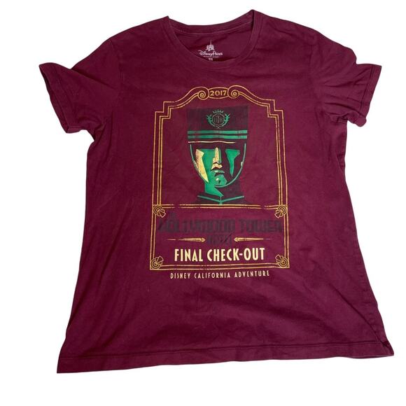 DISNEY Disneyland Tower Of Terror 2017 Limited Edition Tee Discontinued 2XL Kids - Picture 1 of 3